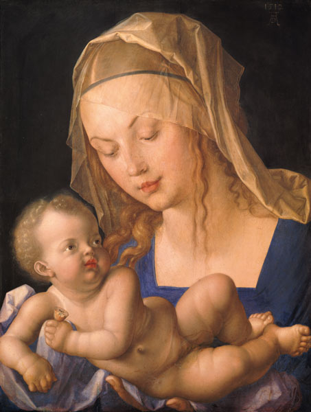 La Madonne les coupes de poire à Albrecht Dürer