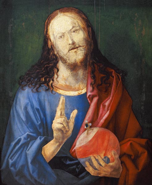 Salvator Mundi (non fini) à Albrecht Dürer