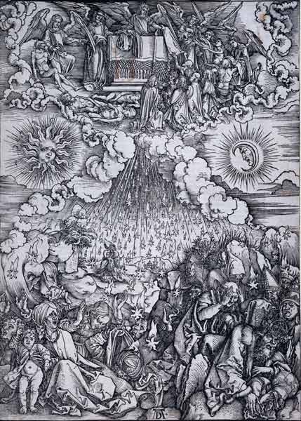 Die Eröffnung des 5. und 6. Siegels à Albrecht Dürer