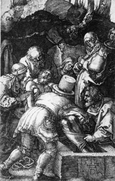 Dürer,Entombment/Small Passion,Cop.Engr. à Albrecht Dürer