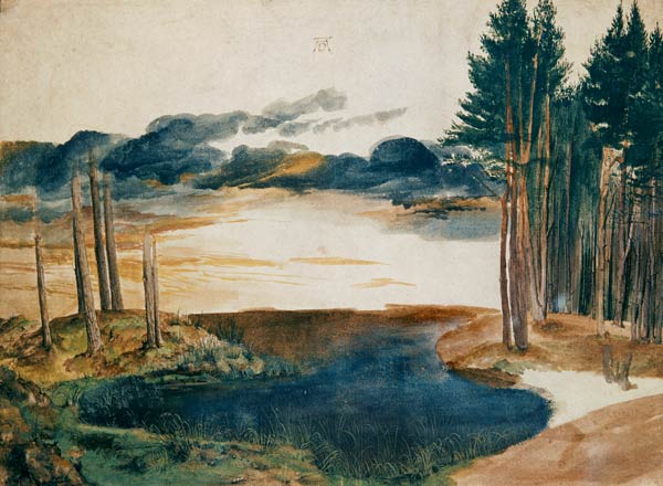 Un étang dans la forêt à Albrecht Dürer