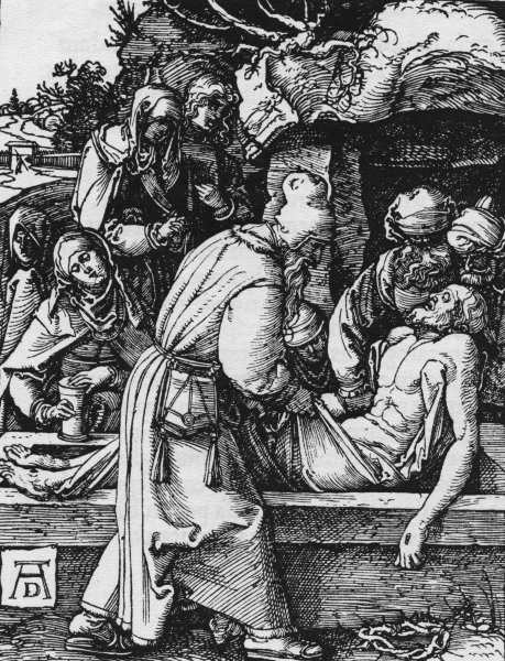 Entombment / Dürer / c.1509 à Albrecht Dürer