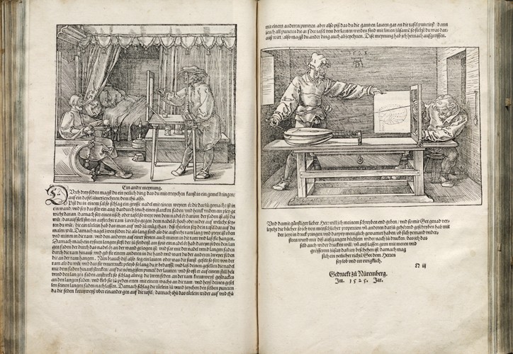 Illustration from the Four Books on Human Proportion à Albrecht Dürer