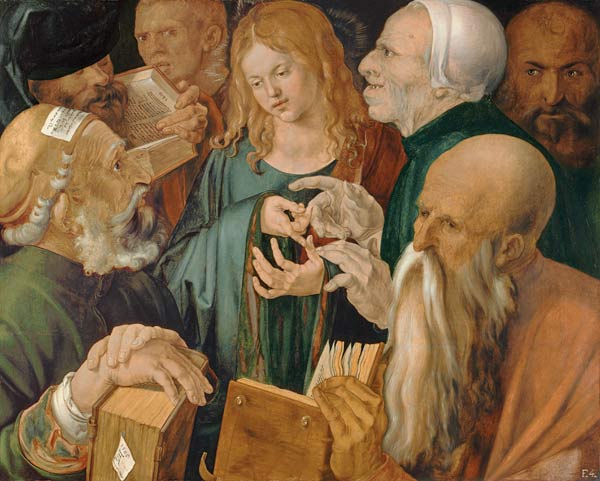 Christ among the Doctors à Albrecht Dürer