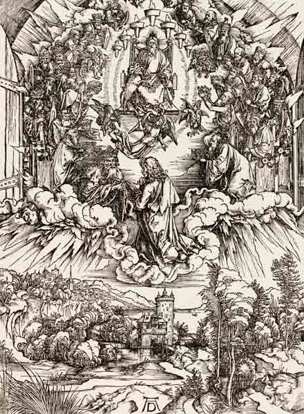 John before God & the Elders / Dürer à Albrecht Dürer