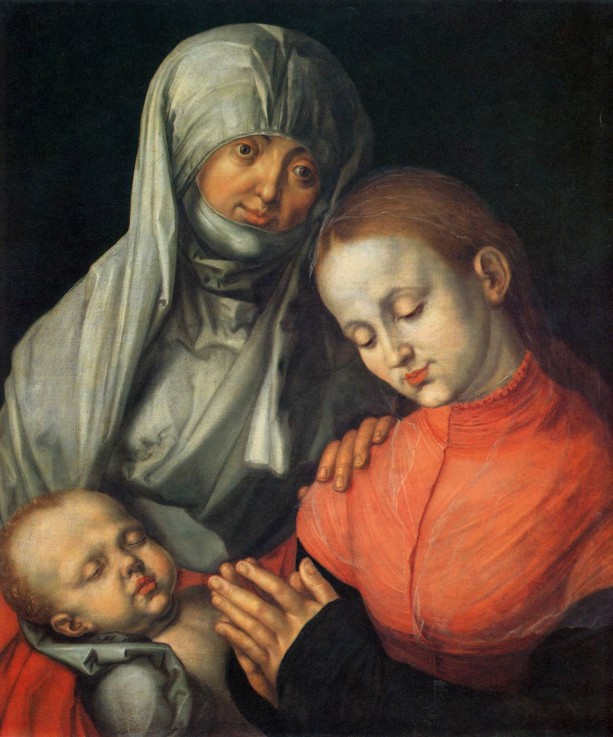The Virgin and Child with Saint Anne à Albrecht Dürer