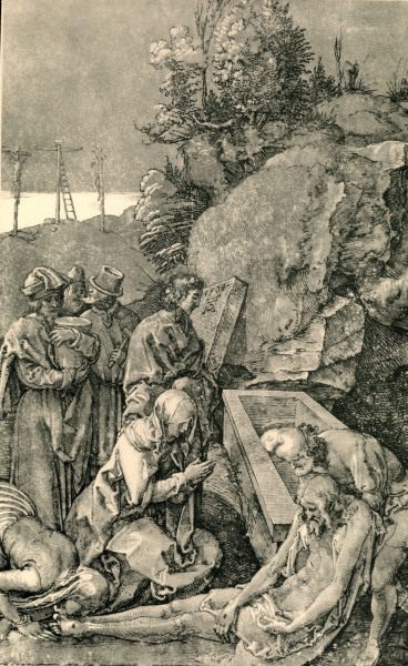 Lamentation of Christ / Dürer / 1504 à Albrecht Dürer