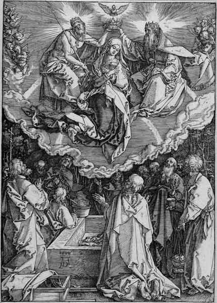 Mariä Himmelfahrt und Krönung à Albrecht Dürer
