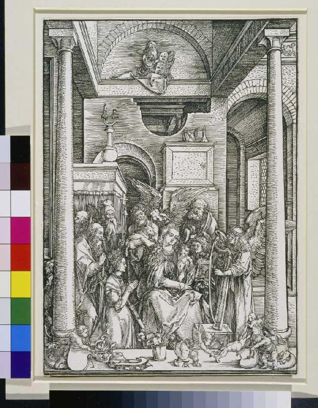 Mariens Verehrung à Albrecht Dürer