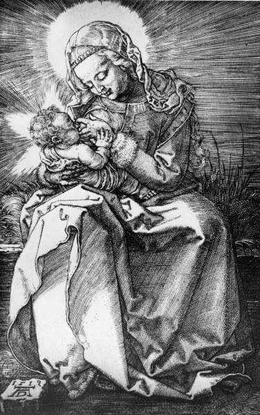 Mary suckling the Child / Dürer / 1512 à Albrecht Dürer