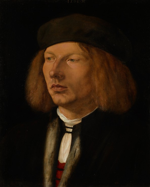 Portrait of Burkhard von Speyer à Albrecht Dürer