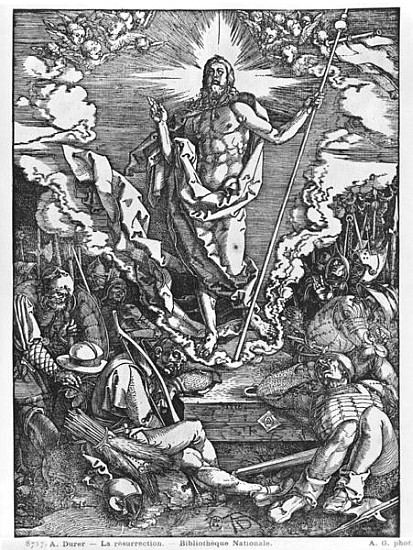 Resurrection, from ''The Great Passion'' series à Albrecht Dürer