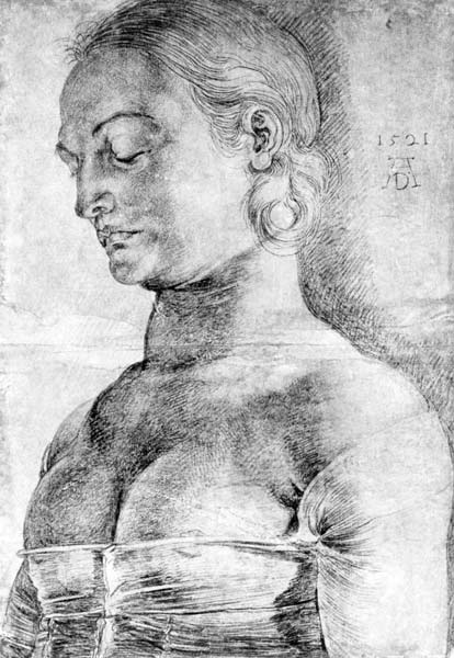 Saint Apollonia / Dürer / 1521 à Albrecht Dürer