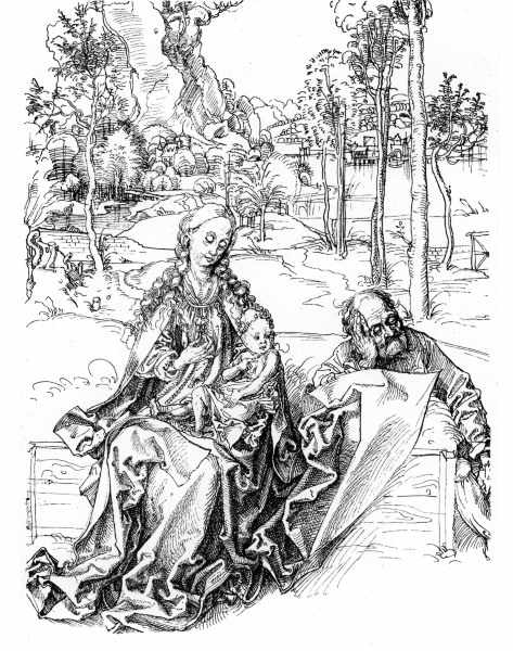 The Holy Family / Dürer à Albrecht Dürer