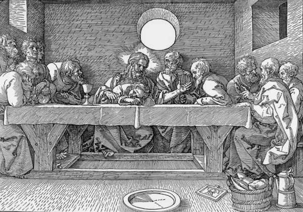 The Last Supper / Dürer / 1523 à Albrecht Dürer