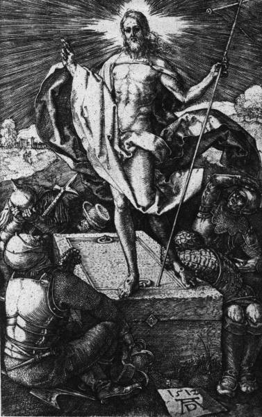 The Resurrection / Dürer / 1512 à Albrecht Dürer
