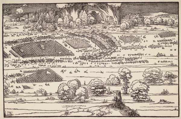 The Siege of a Citadel II / Dürer / 1527 à Albrecht Dürer