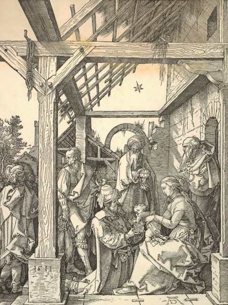The Visitation / Dürer / c.1503/4 à Albrecht Dürer