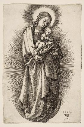 Virgin and Child on the Crescent with a Diadem