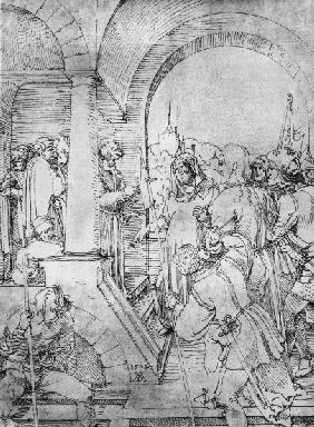 Christ before Pilate / Dürer / 1504