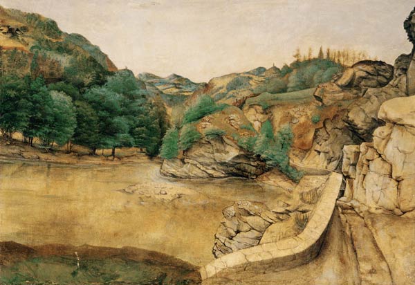Path in the Alps, 1495 Wood Real Monaste à Albrecht Dürer