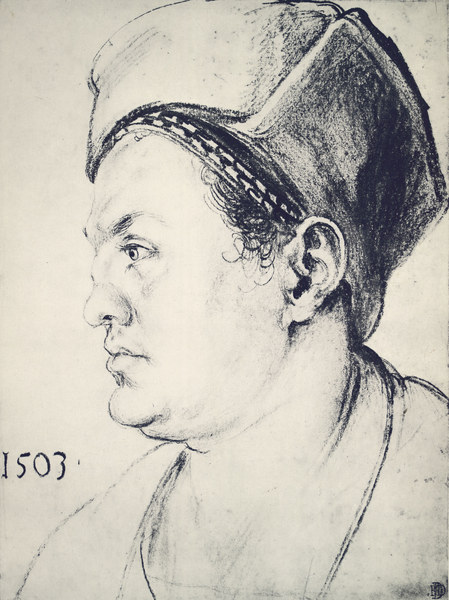 Willibald Pirckheimer / Draw.by Dürer à Albrecht Dürer