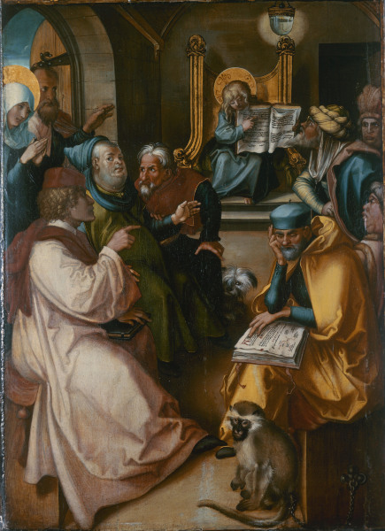 Jesus in the Temple à Albrecht Dürer