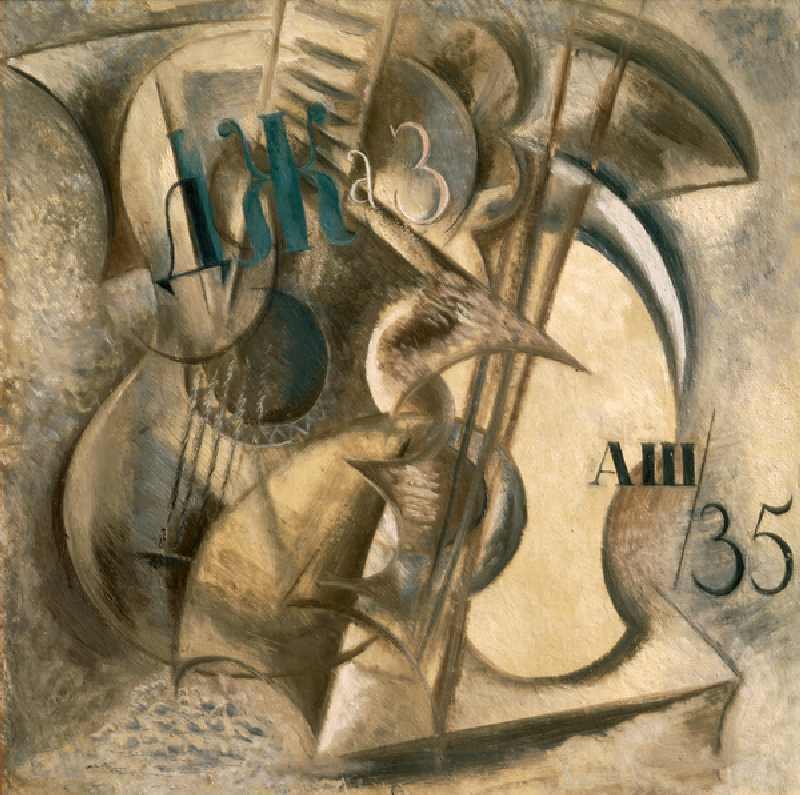 Jazz, 1935 (oil on cardboard) à Aleksandr Vasilievich Shevchenko