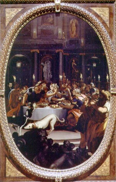 Cleopatra's Banquet à Alessandro Allori