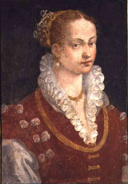 Portrait of Bianca Cappello à Alessandro Allori