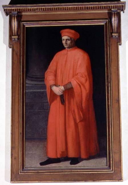 Portrait of Marco Datini (c.1335-1410) à Alessandro Allori