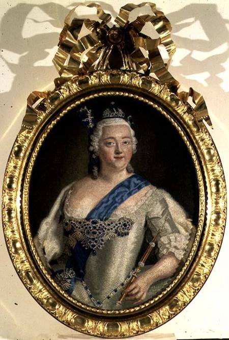 Portrait of the Empress Elizabeth of Russia à Alessandro  Cocchi