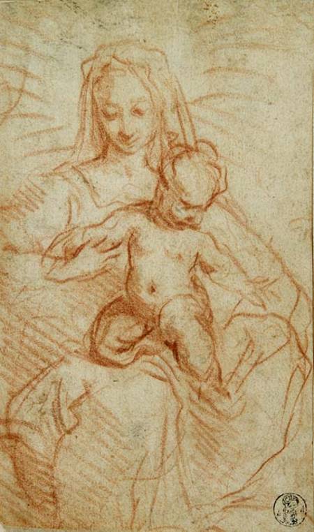 Madonna and Child à Alessandro di Agostino Casolani