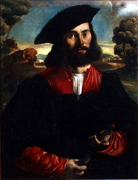 Portrait of a Man à Alessandro Oliverio