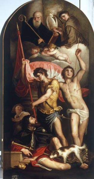 A. Varotari/St Georges et autres saints à Alessandro Varotari