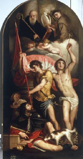 A. Varotari/St Georges et autres saints