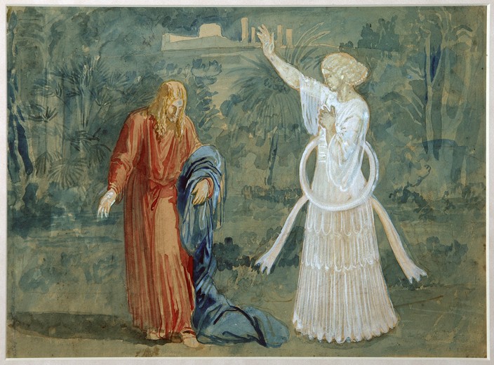 Christ in Gethsemane à Alexander Andrejewitsch Iwanow