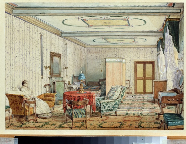 Interior à Alexander Andrejewitsch Iwanow