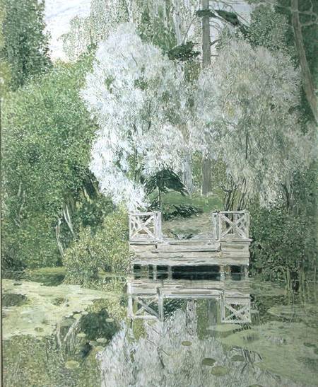 Silver White Willow à Alexander Jakowlevitsch Golowin