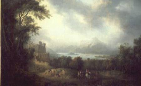 View of Loch Lomond à Alexander Nasmyth
