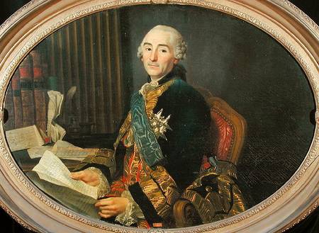 Cesar-Gabriel de Choiseul-Chevigny (1712-85) Duc de Praslin à Alexander Roslin