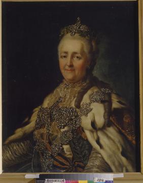 Portrait of Empress Catherine II (1729-1796)