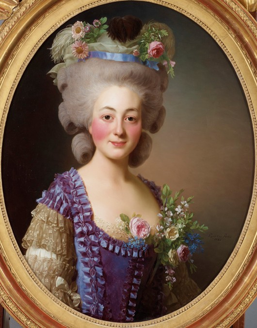Portrait of Countess de Bavière-Grosberg à Alexander Roslin