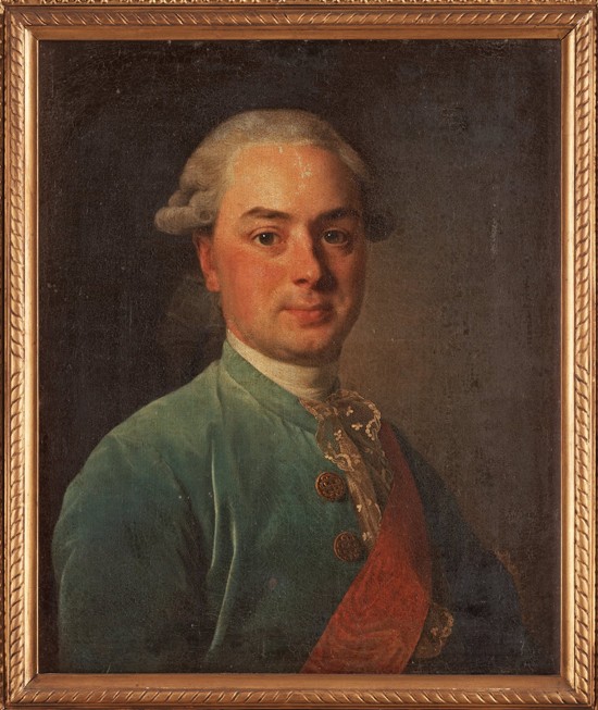 Portrait of the Count Ivan Ivanovich Shuvalov (1727-1797) à Alexander Roslin