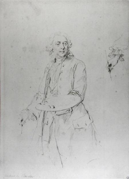 Portrait of Francois Boucher (1703-70) à Alexander Roslin