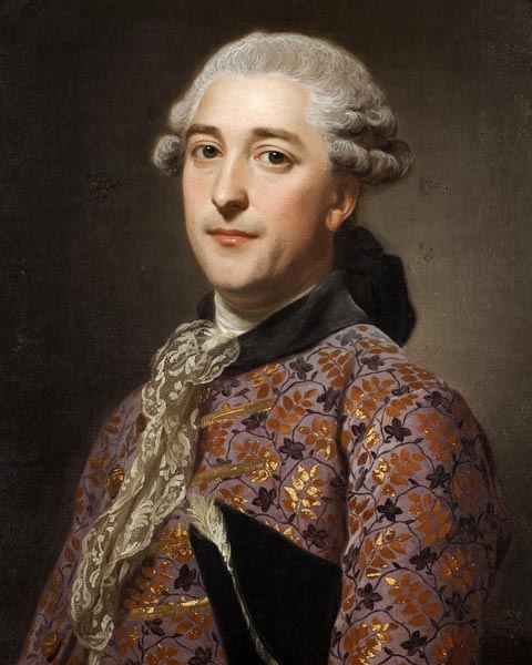Portrait of Prince Vladimir Borisovich Golitsyn (1731-1799) à Alexander Roslin