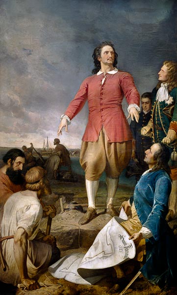 Pierre le grand fonde Petersbourg à Alexander von Kotzebue