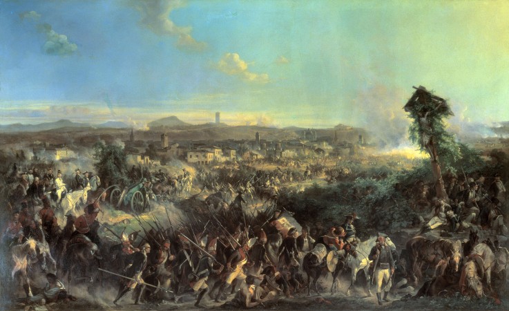 The Battle of Novi on August 15, 1799 à Alexander von Kotzebue