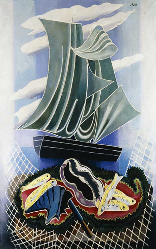 The Boat; Le Bateau, c.1936 à Alexandra Exter