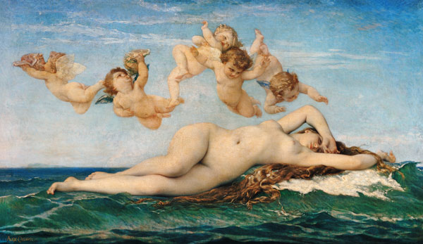 La Naissance de Venus à Alexandre Cabanel